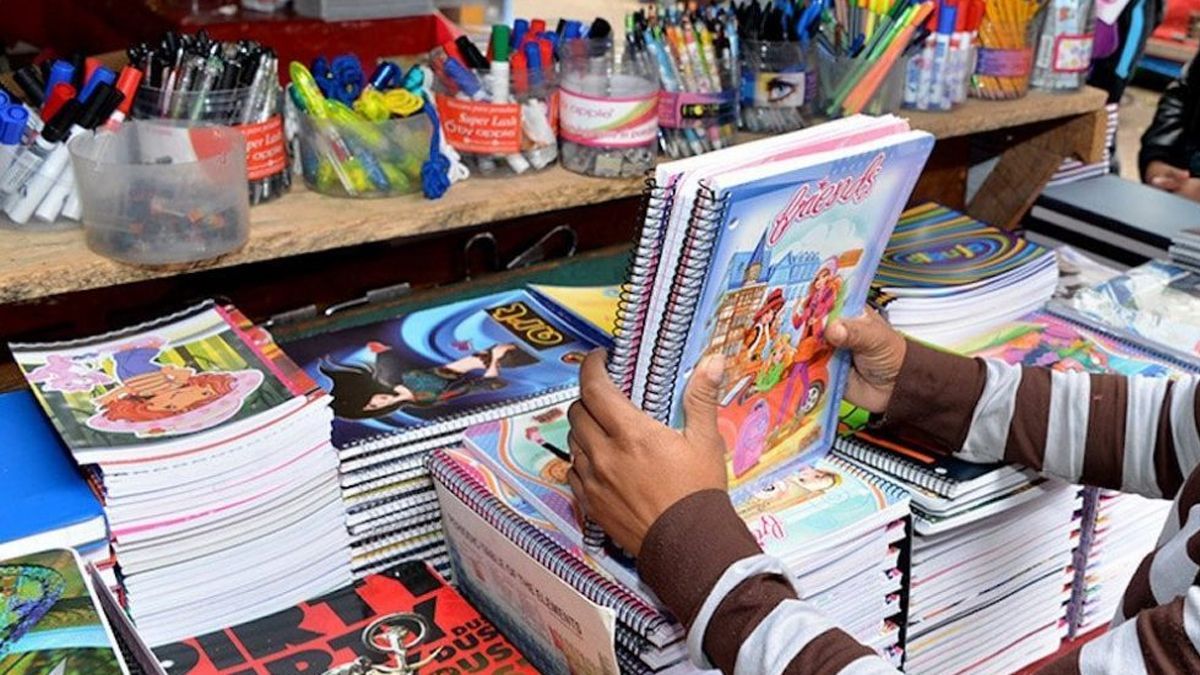 Venta de útiles escolares no repunta pese a regreso presencial a clases