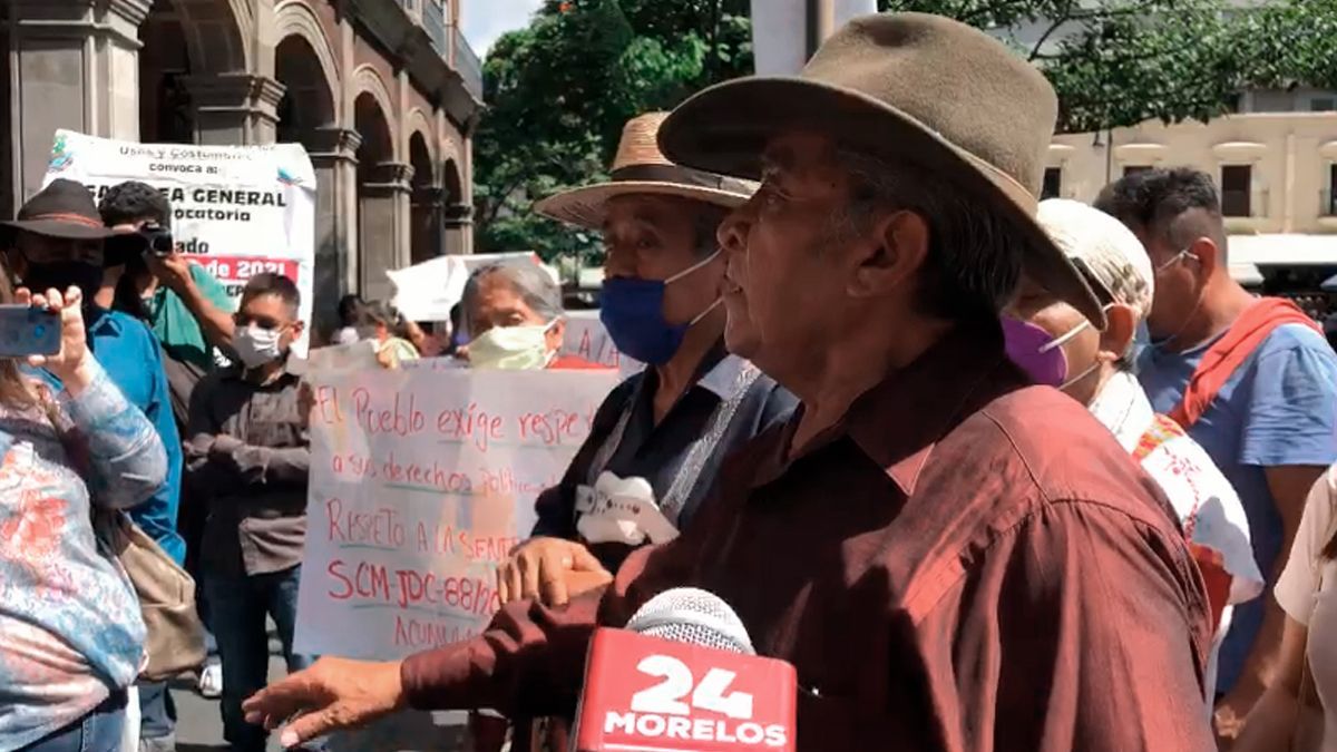 Exigen habitantes de Xoxocotla elección de Concejo Municipal por asamblea