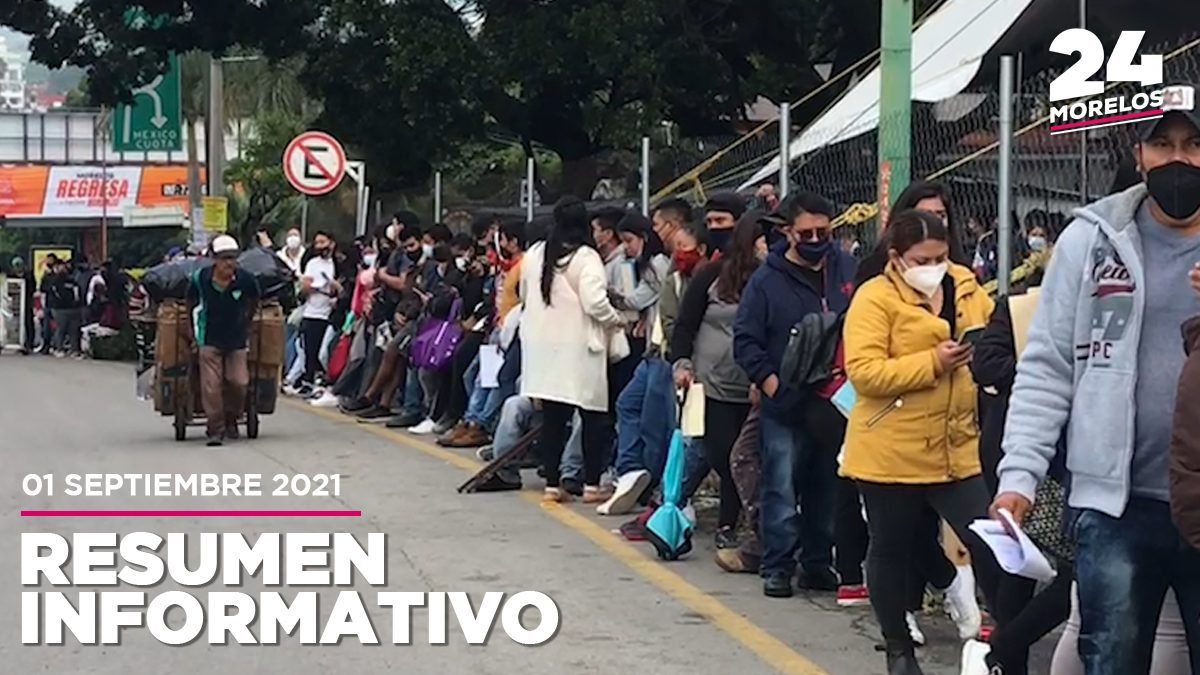 Si no eres de Cuernavaca, No vengas a vacunarte a la capital