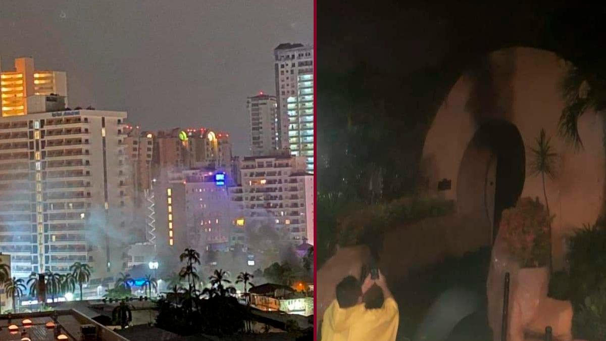 Incendio en Acapulco