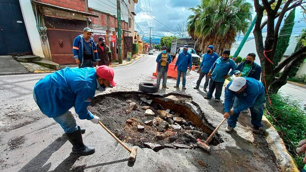 Socavón Cuernavaca