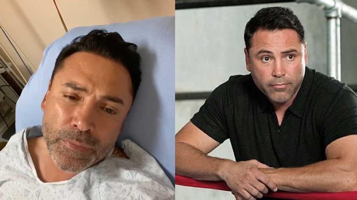 Oscar de la Hoya hospitalizado por Covid-19