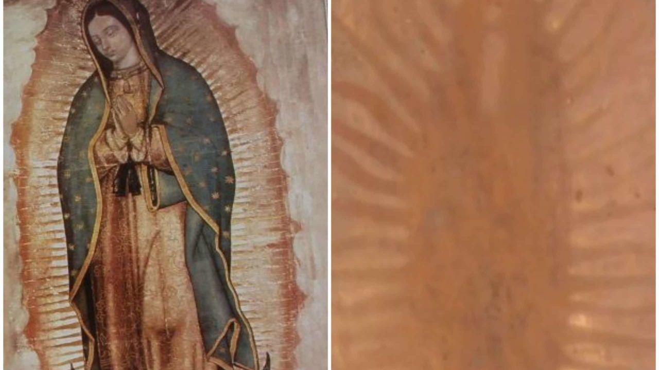 Aparece Virgen en zona afectada por inundaciones en Hidalgo
