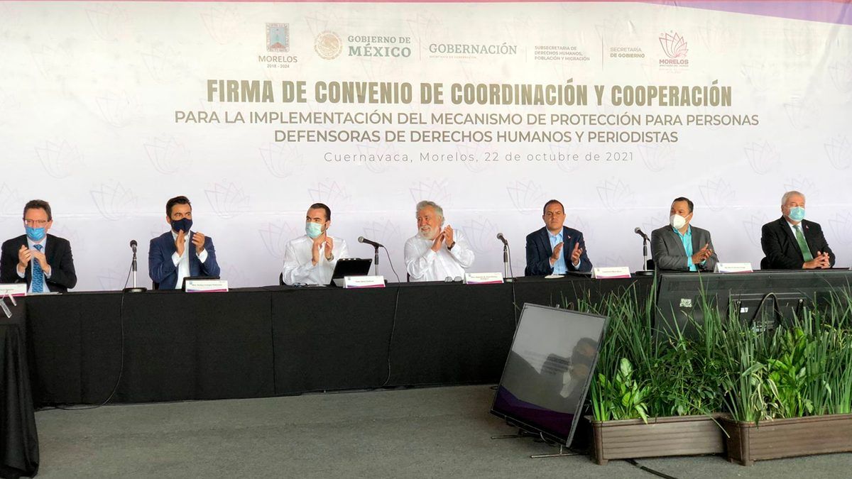 Firma convenio Cuauh periodistas