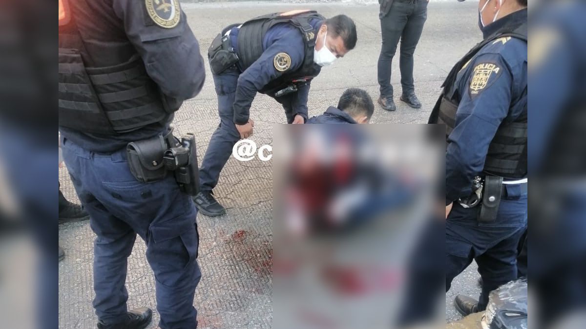 Intentan asaltar a empresarios y guaruras los defienden; muere delincuente baleado