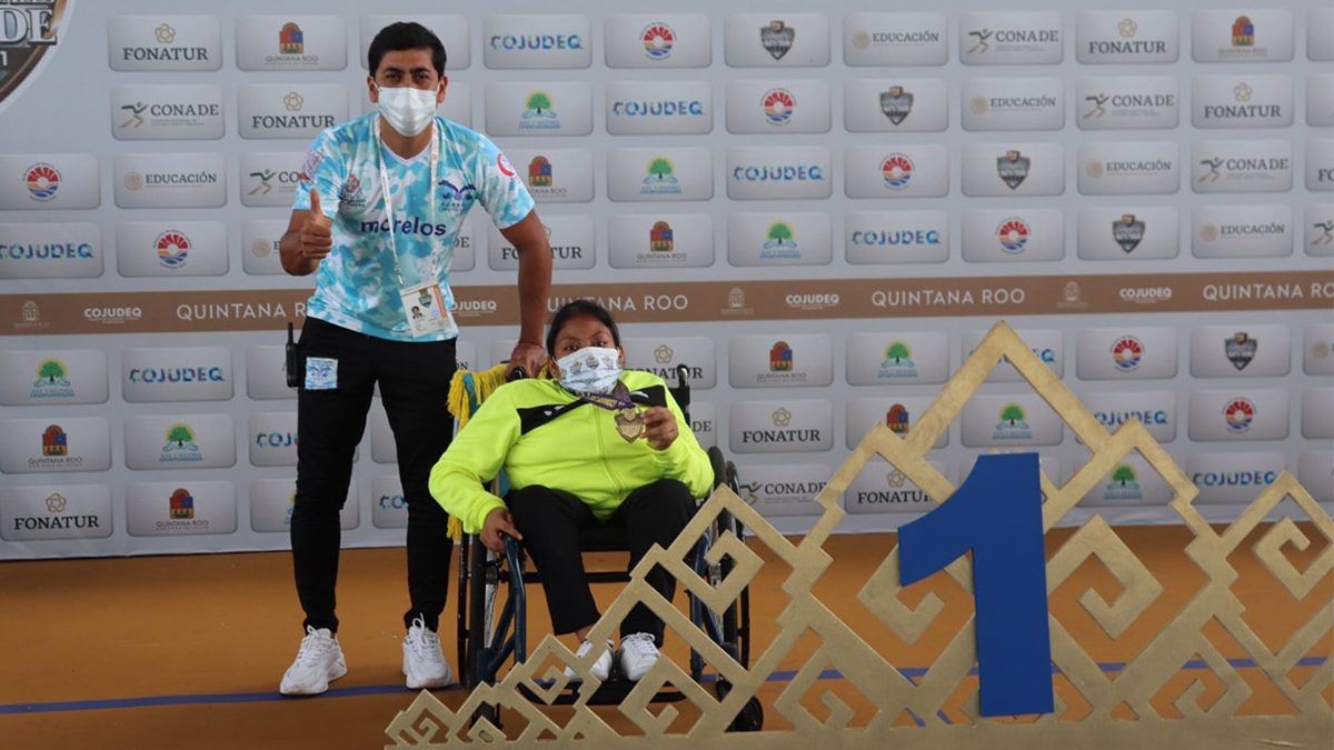 Consigue Morelos dos medallas más en Juegos Paranacionales 2021
