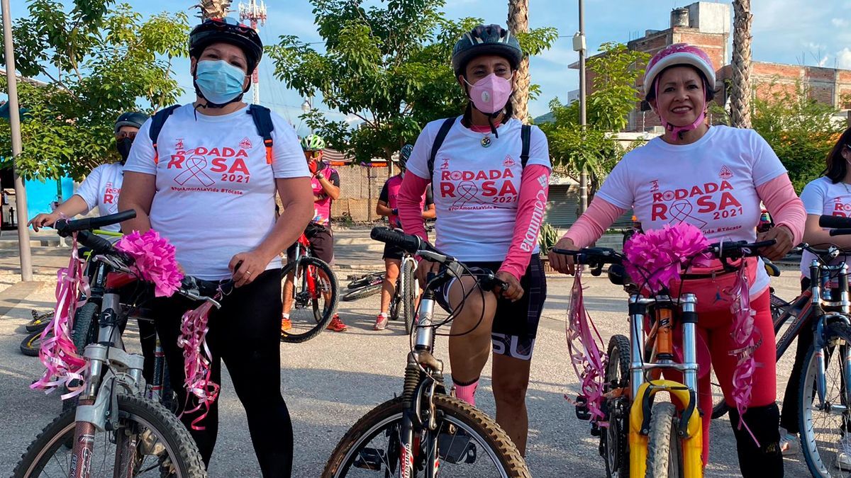 Realizan “Rodada Rosa” en Jojutla