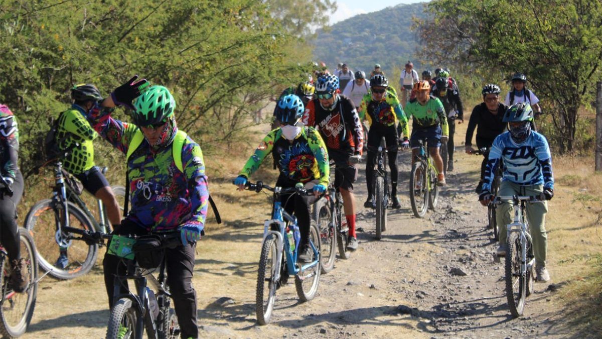 Realizan rodada por las áreas naturales protegidas en Morelos
