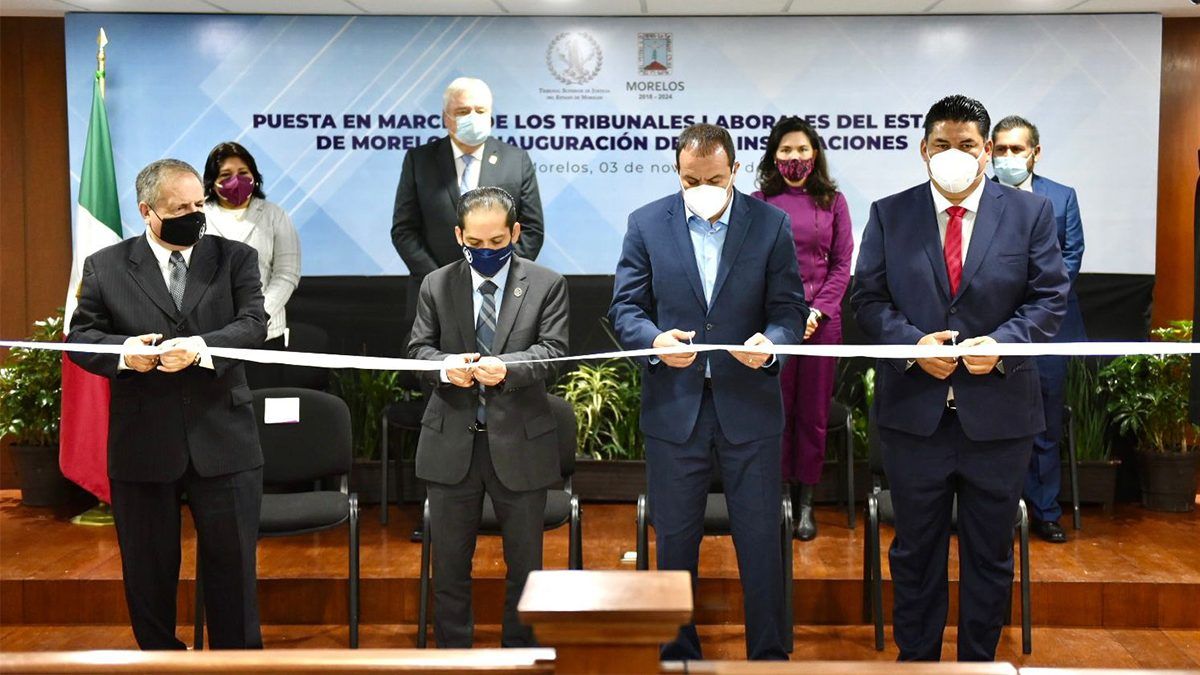 Inaugura CBB instalaciones de Tribunales Laborales de Morelos