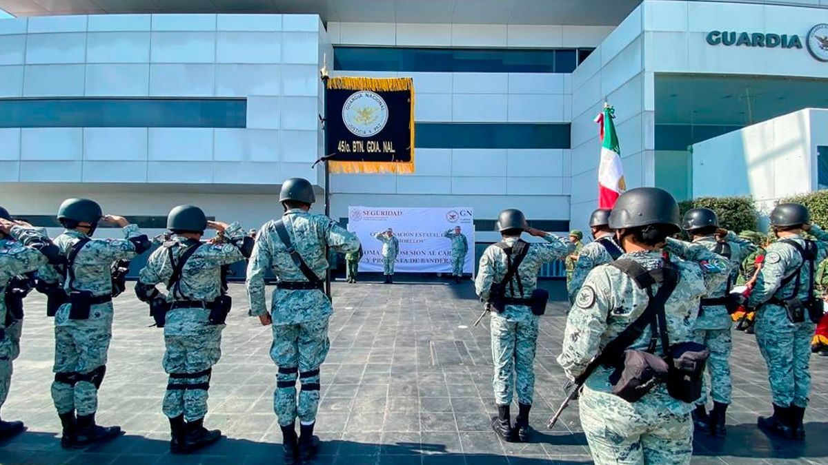 Hay nuevo titular en la coordinación de la Guardia Nacional en Morelos