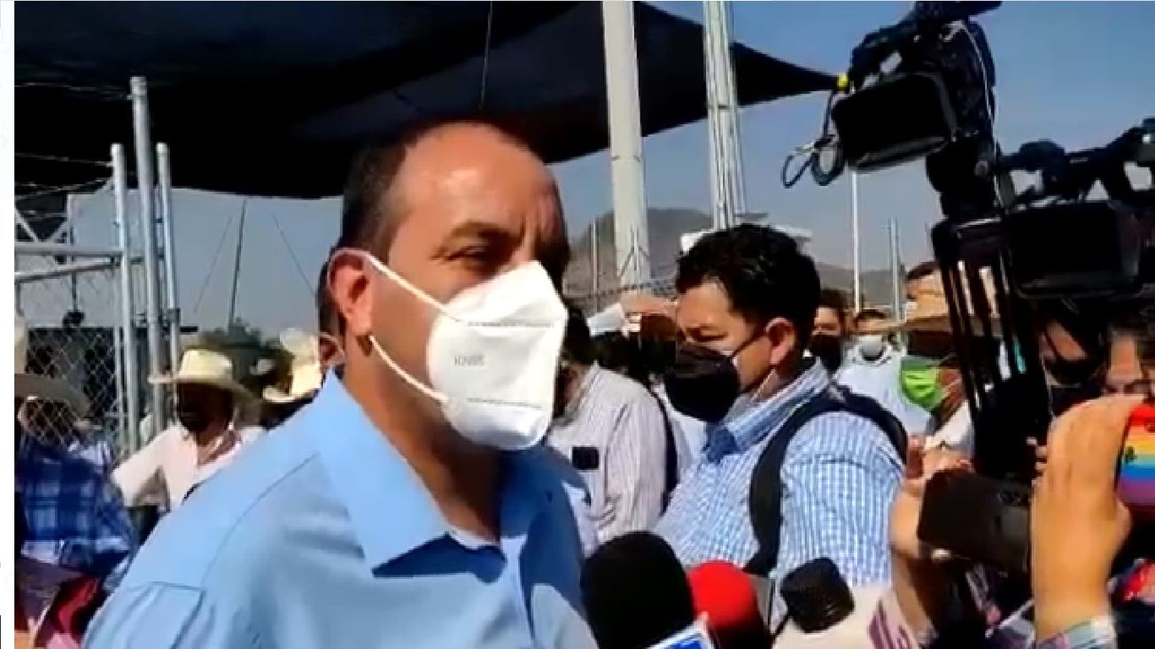 Asegura el gobernador de Morelos Cuauhtémoc Blanco que no dejará su cargo