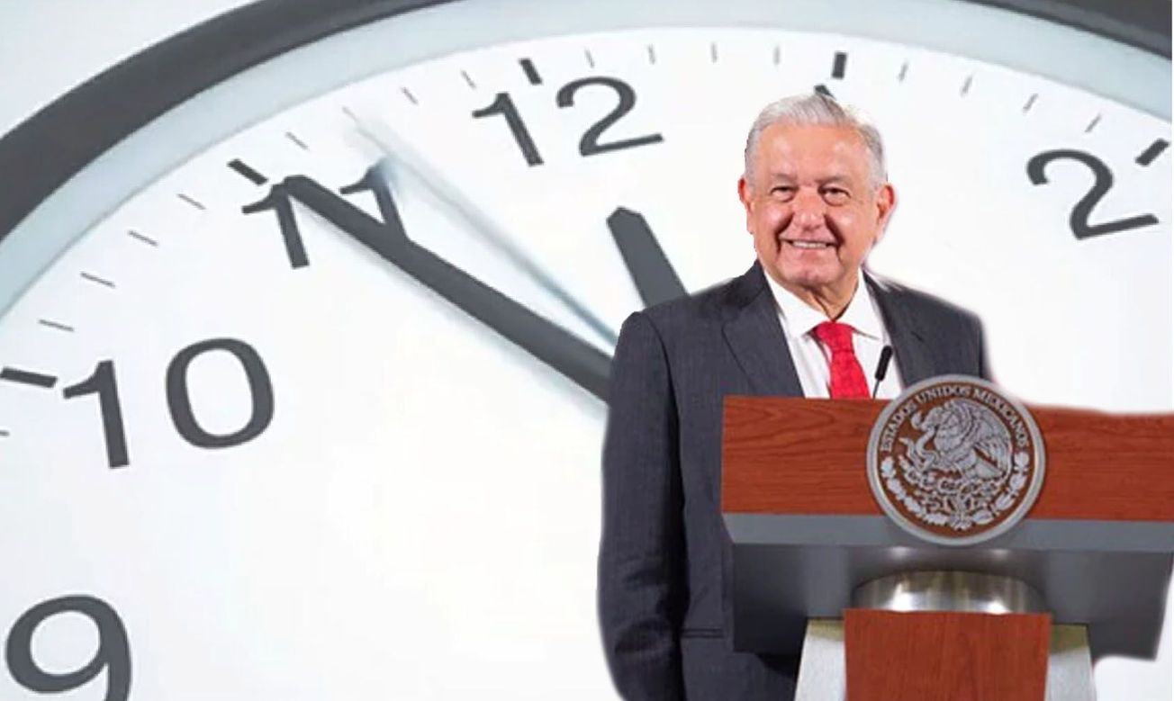 Analiza AMLO eliminar el horario de verano