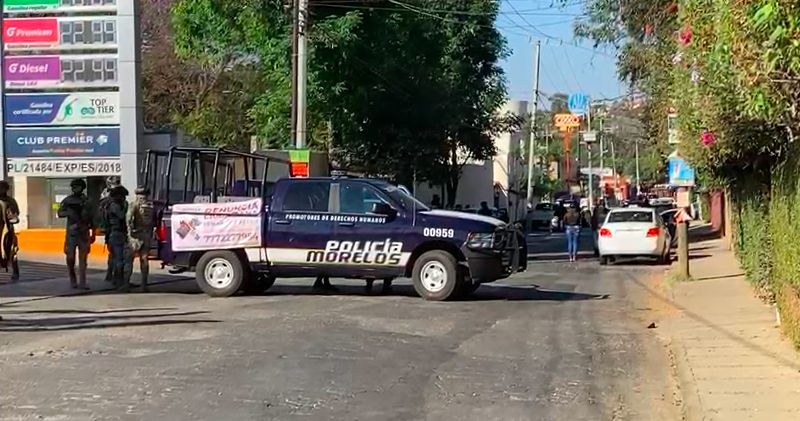 Realiza la MARINA operativo en Cuernavaca