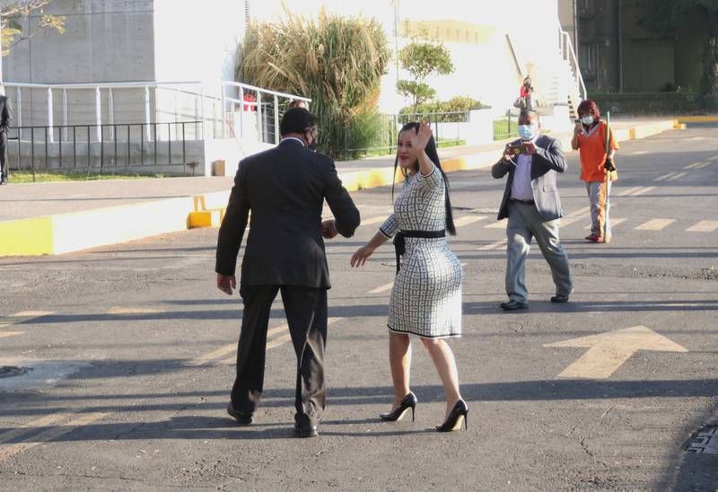 Alcaldesa de Cuauhtémoc llega al Reclusorio Norte