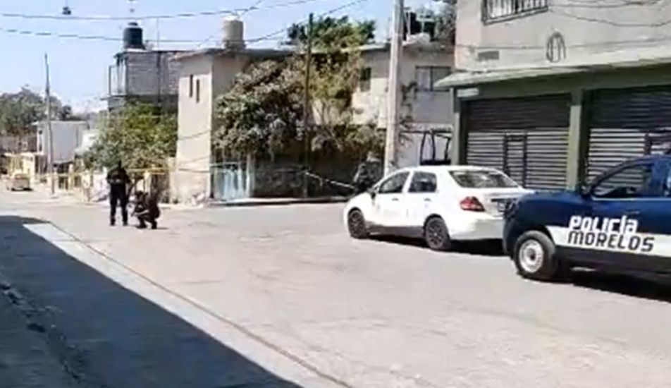 Hieren de dos balazos a un hombre en Jiutepec