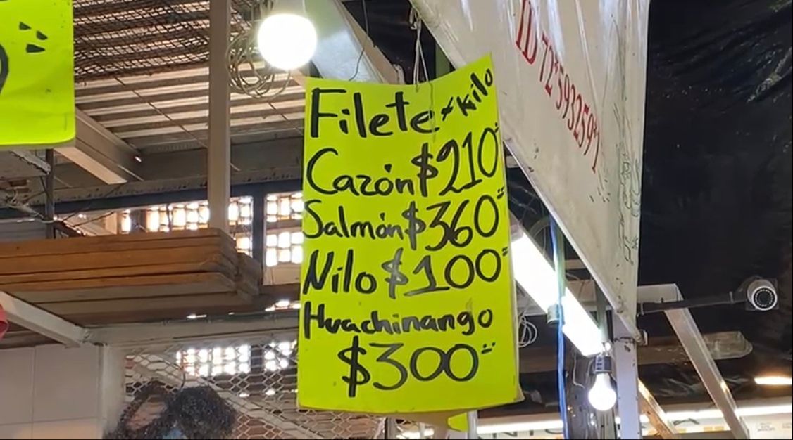 Suben de precio los mariscos en Morelos
