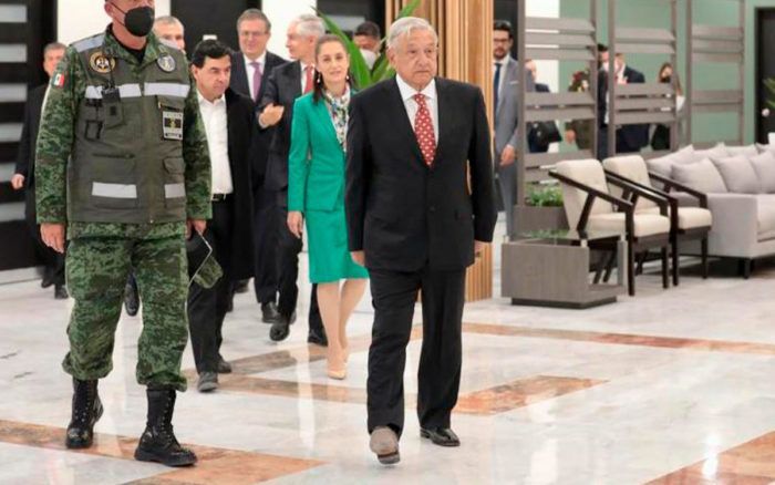INE ordena borrar “La Mañanera” transmitida en el AIFA