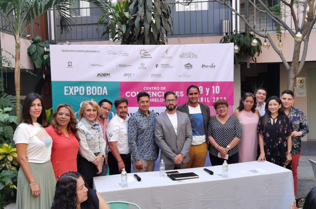 Realizarán expo boda “Sí acepto” para reactivar economía de Morelos