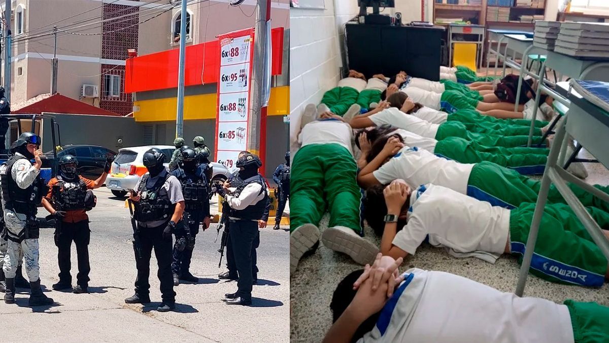 Enfrentamiento entre Guardia Nacional y sicarios crea pánico en Culiacán