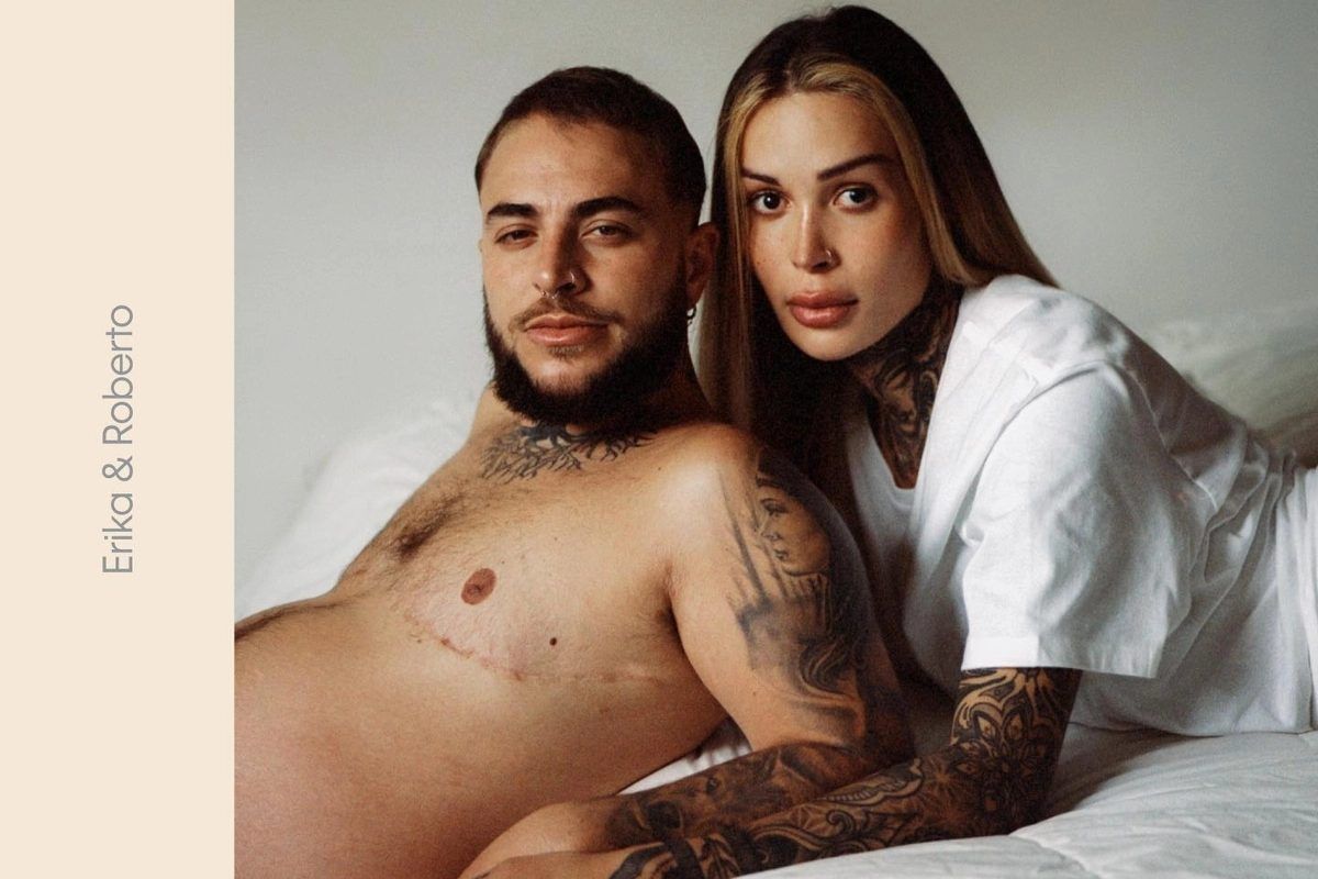 Roberto Bete, hombre trans embarazado protagoniza campaña de Calvin Klein