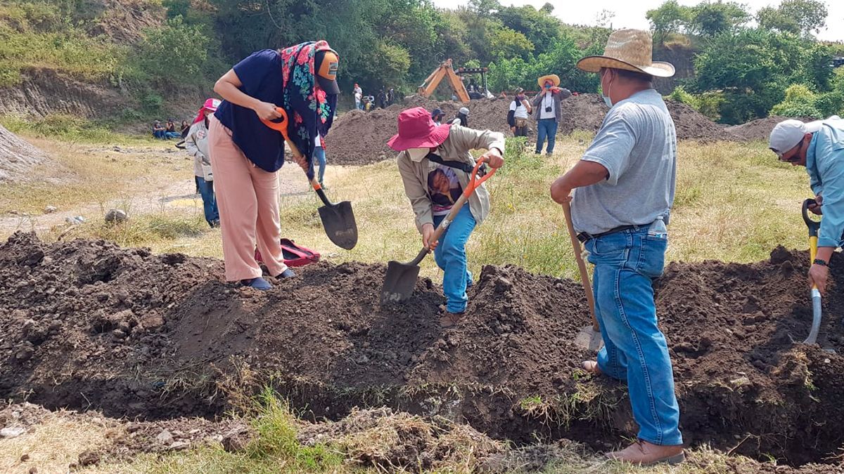 Identifican cuatro cuerpos de las fosas de Mixtlalcingo
