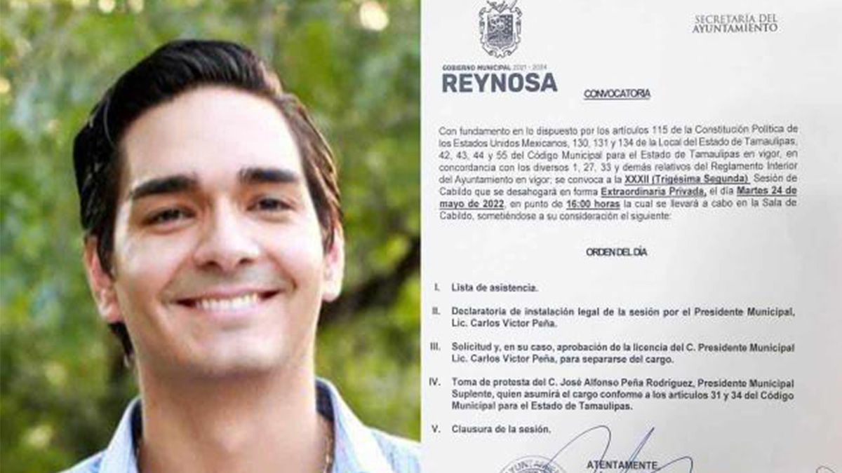 Giran orden de aprensión a alcalde de Reynosa, ya se encuentra prófugo