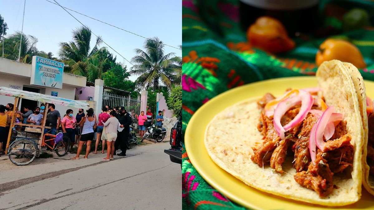 Se intoxican vecinos al consumir cochinita pibil en mercado de Yucatán