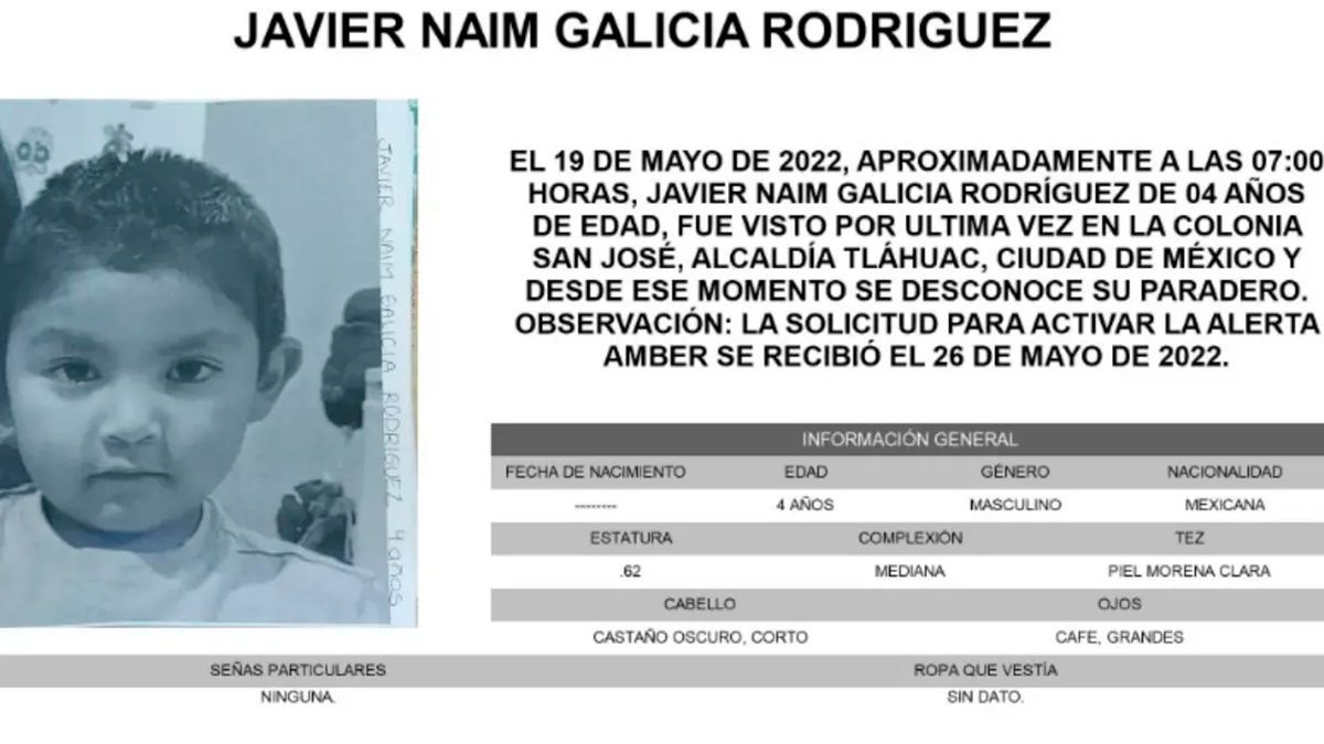 Investiga Fiscalía desaparición de Javier Naim, hijo de Karen Itzel