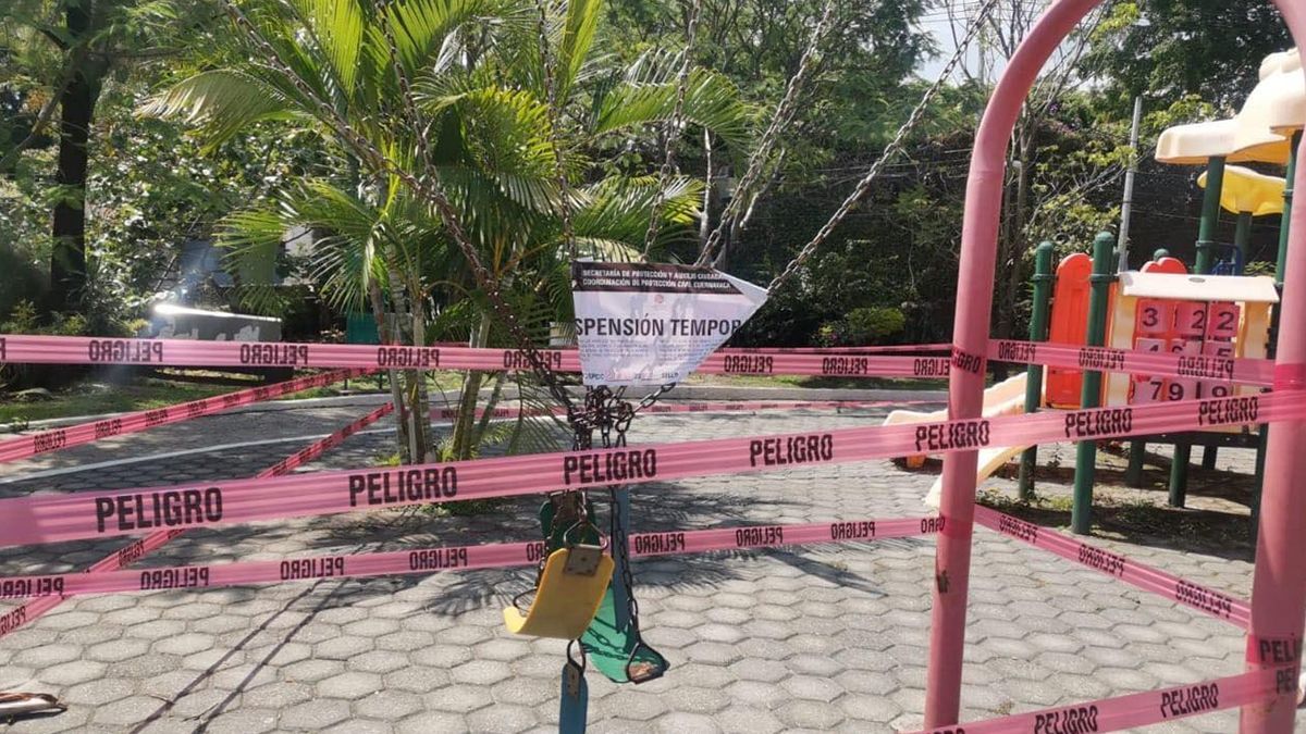 Presentan daños áreas del Parque Tlaltenango