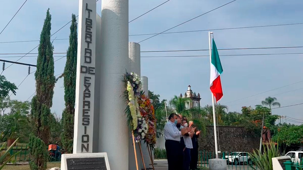 Conmemoran periodistas Día de la Libertad de Expresión