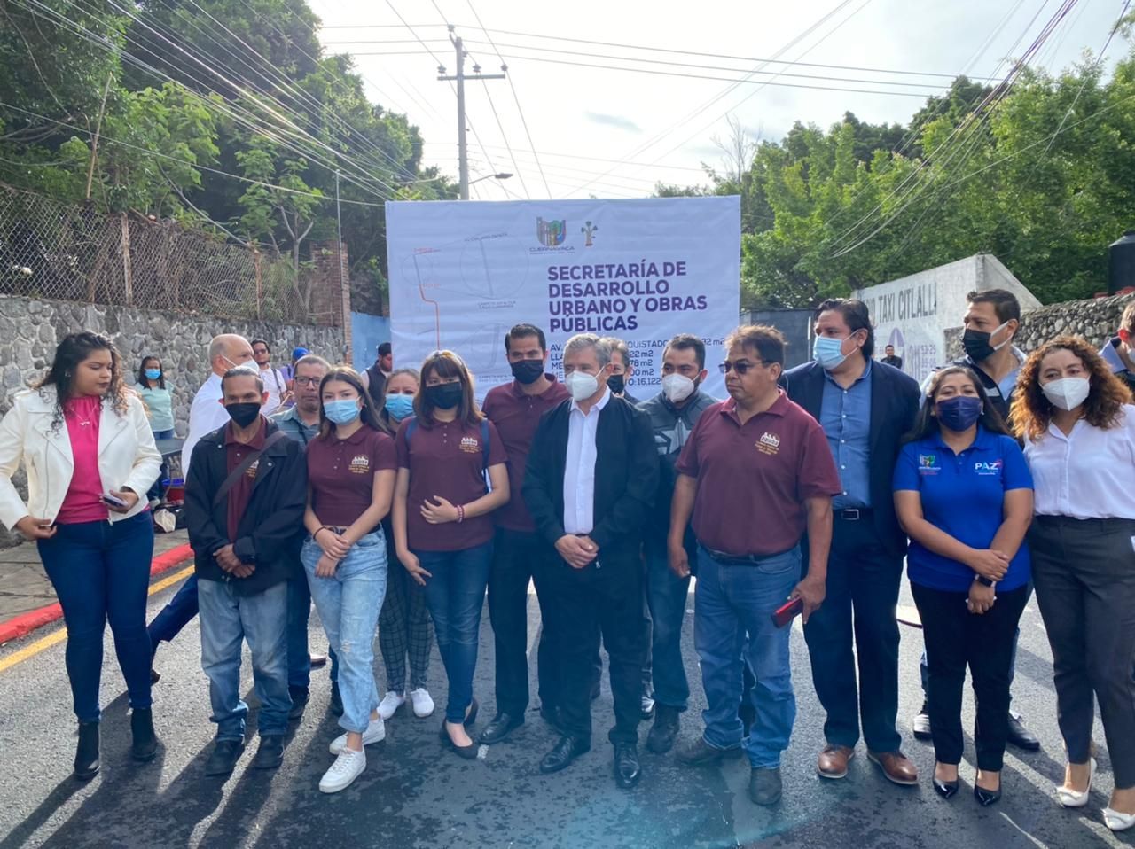 Destina Ayuntamiento de Cuernavaca 60 millones de pesos en pavimentación