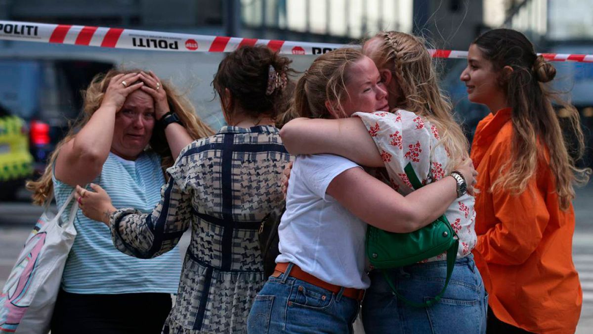 Tiroteo en centro comercial de Dinamarca deja varios muertos