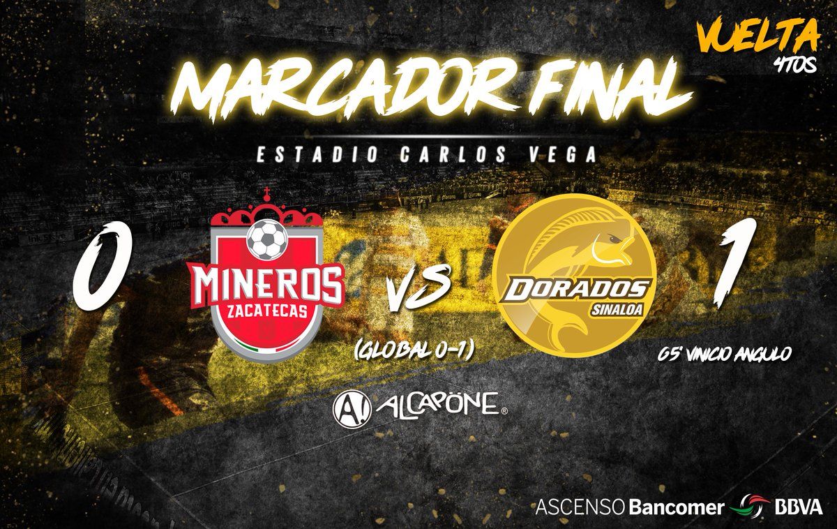 Dorados vs Mineros