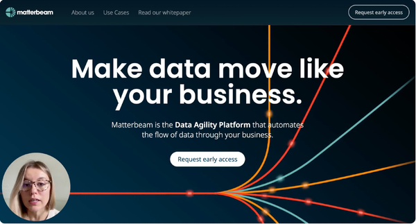 Sneak peak at our Data Agility Platform