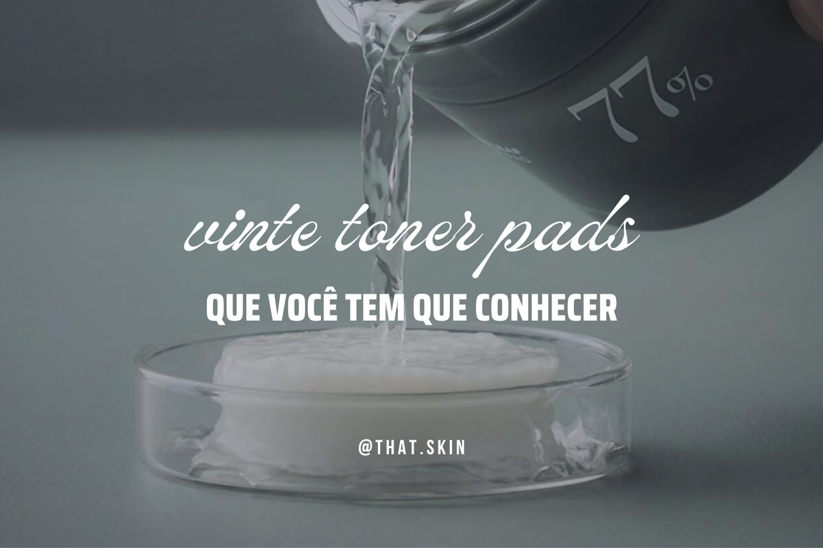 Vinte Tônicos em Algodão Coreanos Que Você Precisa Conhecer.