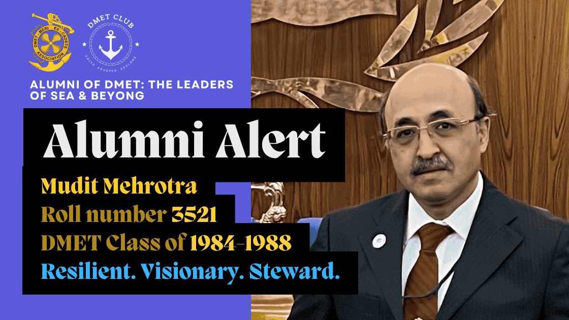 The Journey of Mudit Mehrotra – A Visionary Marine Engineer and Industry Leader