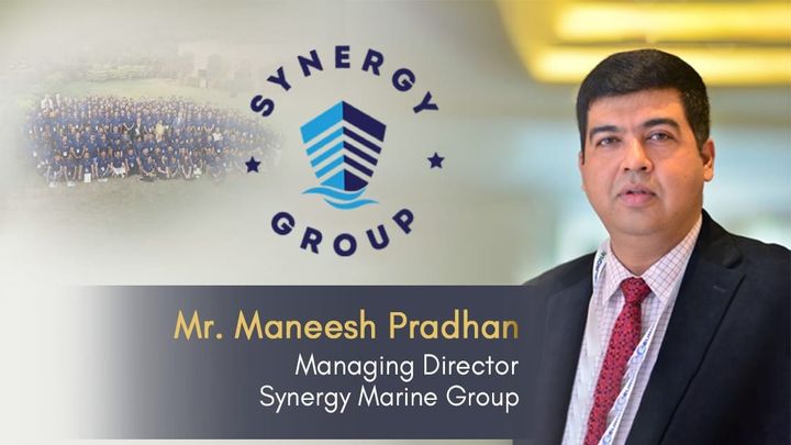 A Landmark Moment for the Maritime World & Synergy– Congratulations Maneesh Pradhan Sir