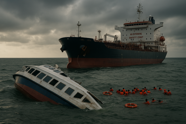 🚨 Tragedy Off Mozambique: Seven Missing After Crew Boat Capsizes Alongside Scorpio-Managed Tanker Sea Quest