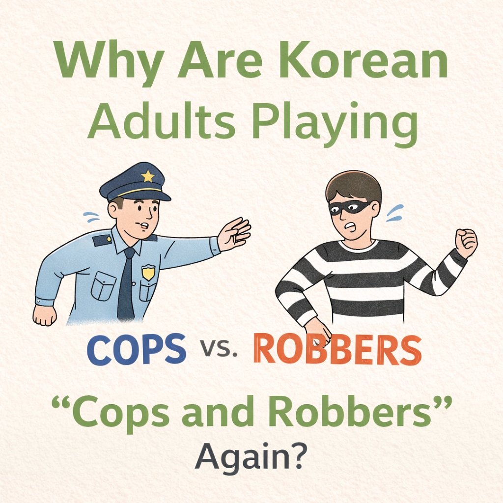 Why Are Korean Adults Playing “Cops and Robbers” Again?