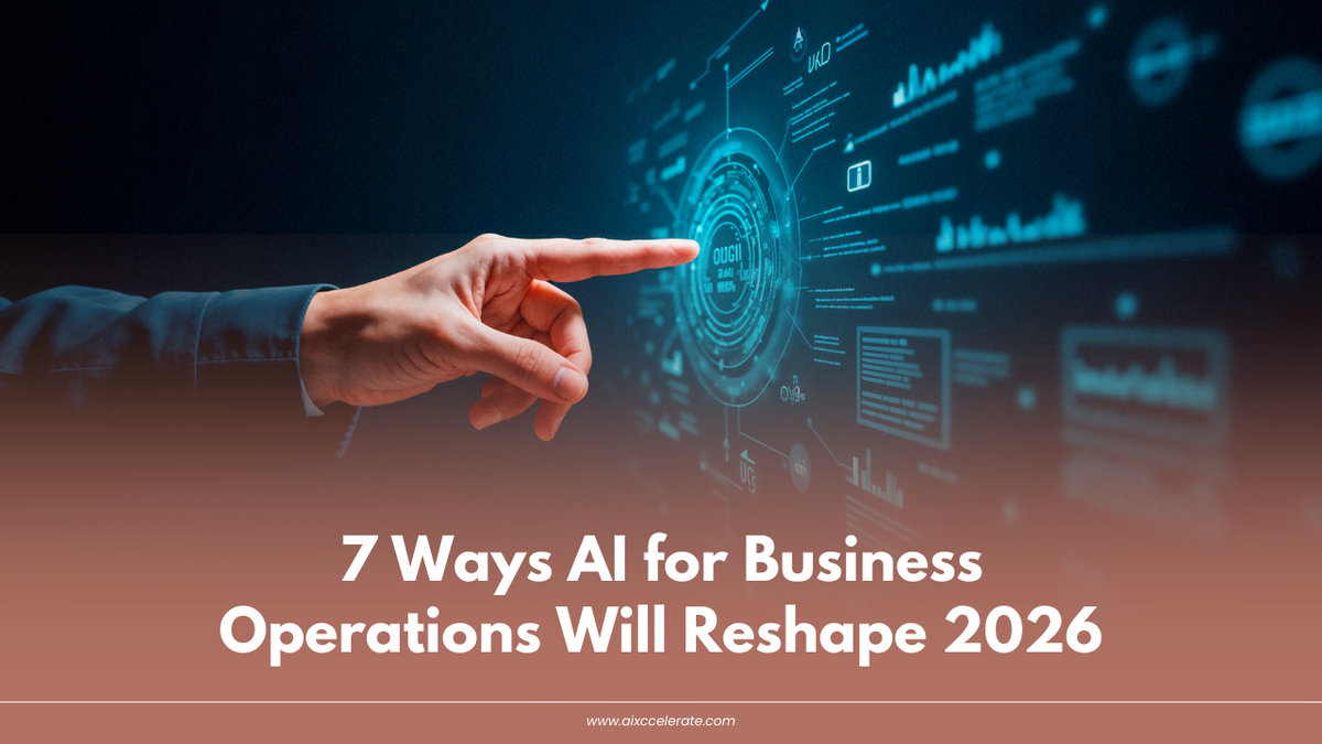 7 Ways AI for Business Operations Will Reshape 2026