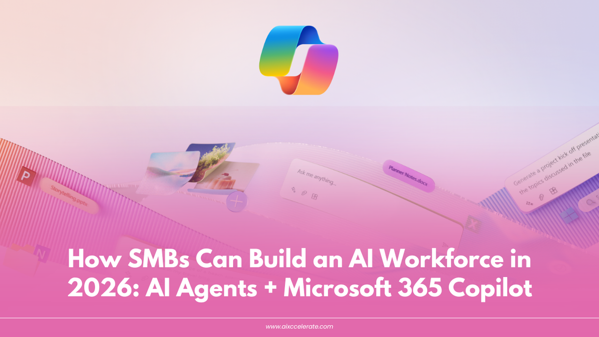 How SMBs Can Build an AI Workforce in 2026: AI Agents + Microsoft 365 Copilot