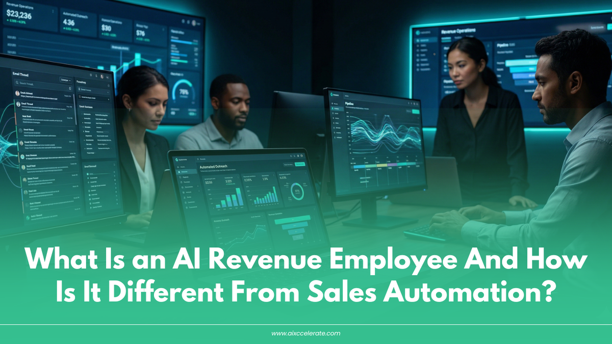What Is an AI Revenue Employee And How Is It Different From Sales Automation?