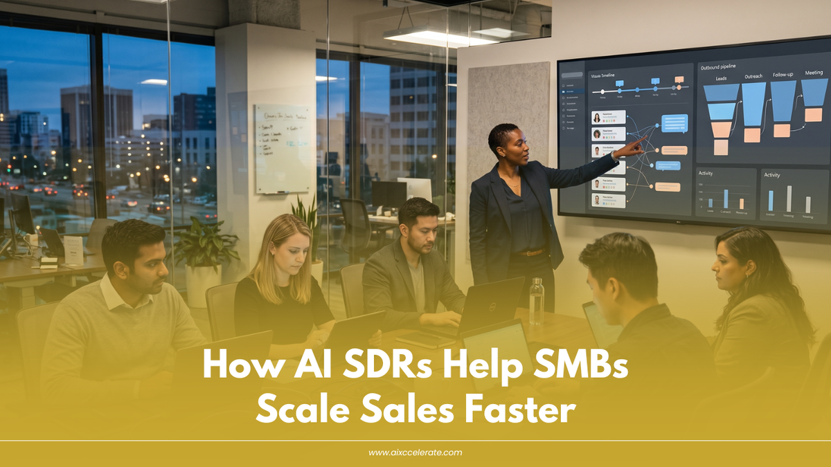 How AI SDRs Help SMBs Scale Sales Faster