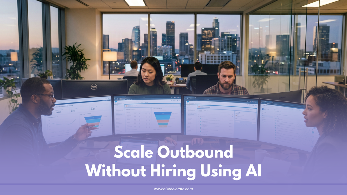 Scale Outbound Without Hiring Using AI