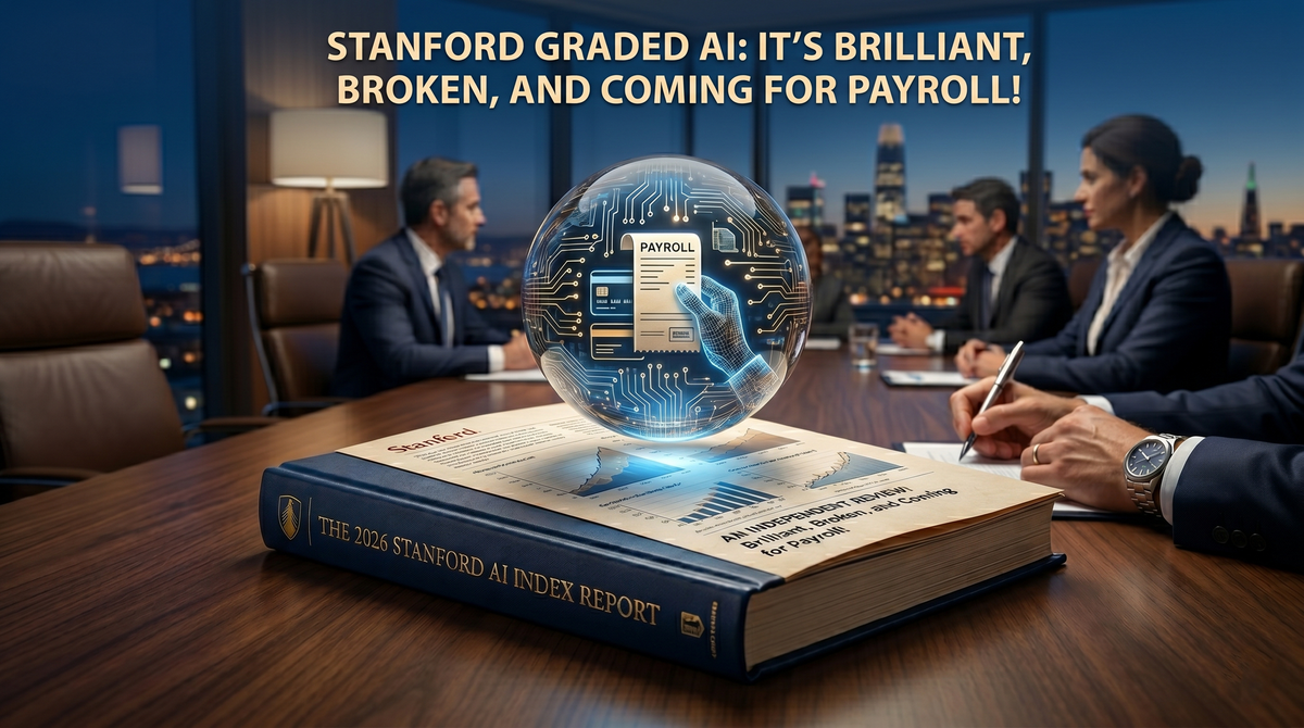 Stanford Graded AI. It's Brilliant, Broken, and Coming for Payroll!