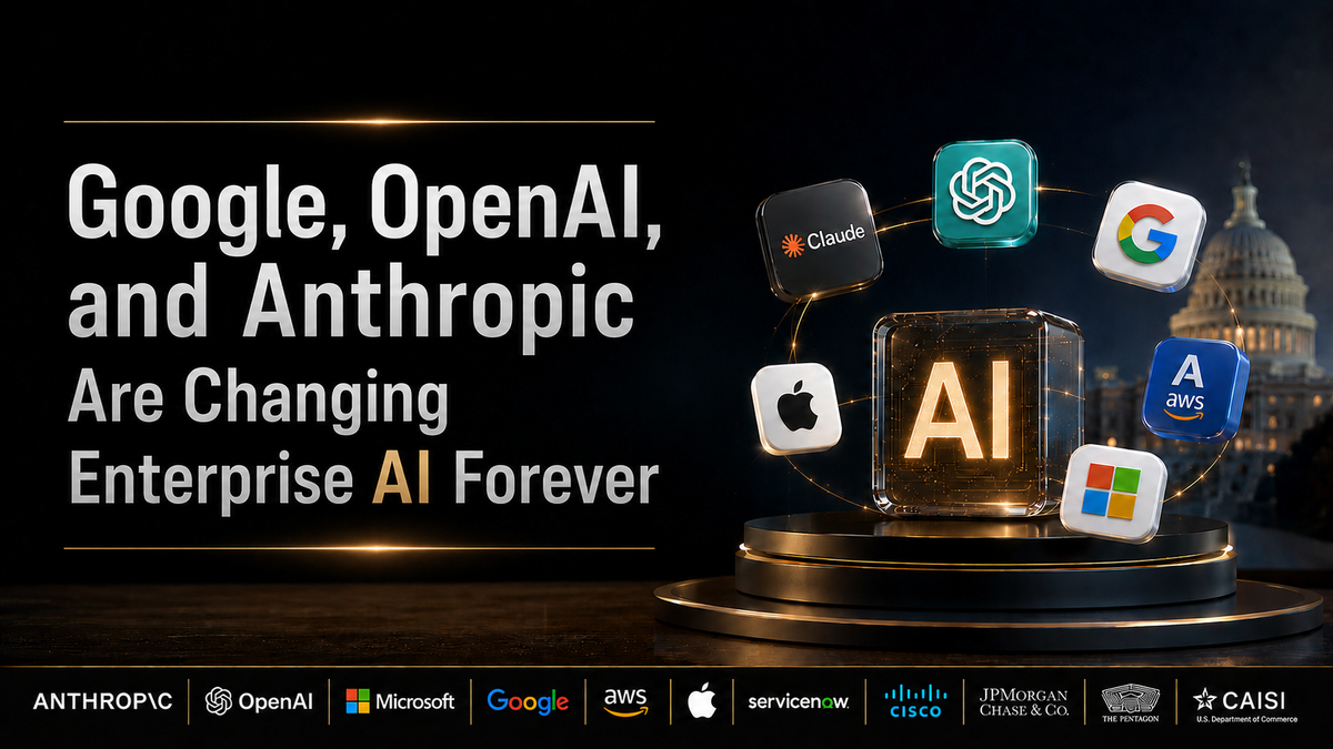 Google, OpenAI, and Anthropic Are Changing Enterprise AI Forever