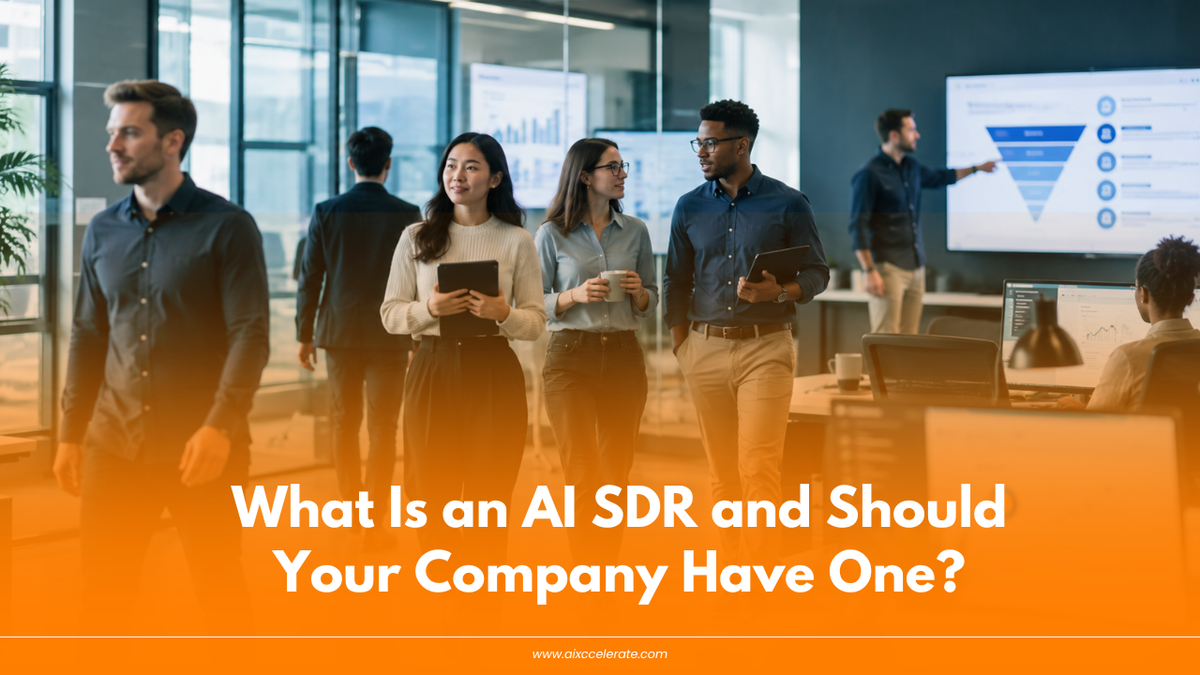 What Is an AI SDR and Should Your Company Have One?
