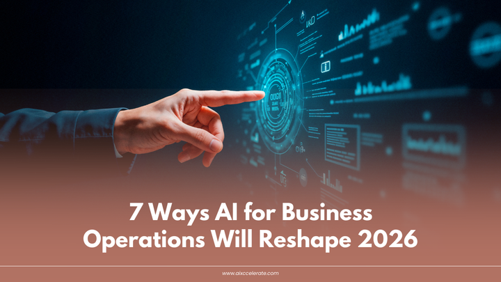 7 Ways AI for Business Operations Will Reshape 2026