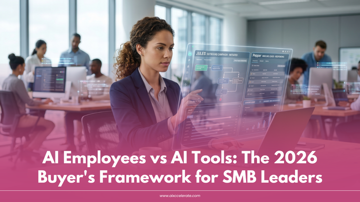 AI Employees vs AI Tools: The 2026 Buyer's Framework for SMB Leaders