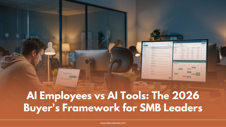 AI Employees vs AI Tools: The 2026 Buyer's Framework for SMB Leaders